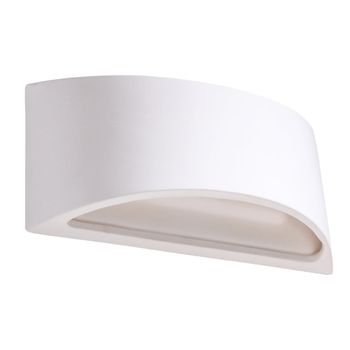 Lámpara de pared blanco cerámica alt. 14 cm
