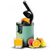 cecotec exprimidor electrico de brazo para naranjas y citricos xqueeze retrojuice 600 green 600w estilo retro