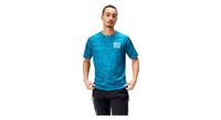 camiseta de manga corta para hombre endura grid limited edition azul
