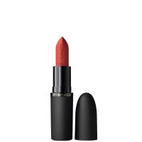 mac powder kiss hazy matte lipstick 35g various shades - devoted to chili