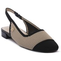 laura biagiotti bailarinas beige para mujer