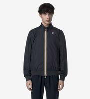 k-way para hombre k6123pw chaqueta arsene plus 2 reversible marino l casual nylon manga larga
