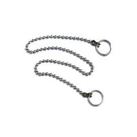 cadena de bolas montada de 45cm para bano