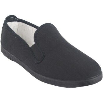 Bienve Zapatos Lona 102 kunfu negro para mujer