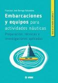embarcaciones y equipos para actividades nauticas