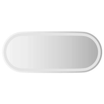 Espejo De Baño Led Ovalado 90x40 Cm Vidaxl