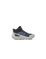 zapatillas de montana salomon elixir activ mid gore-tex azul mujer