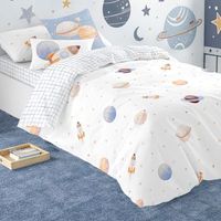 funda nordica infantil reversible 2 piezas de 100 algodon cama 105 cool kids astro