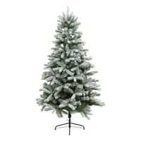 abeto artificial flocado tempete h210cm