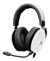 white shark elephant auriculares al mbrico diadema juego blanco negro