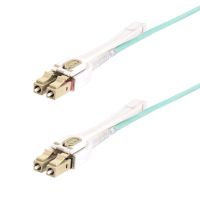 cable de fibra optica multimodo lc a lc om4 de 5m startech