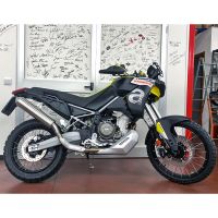 silenciador de escape aprilia tuareg 660 mistral conico