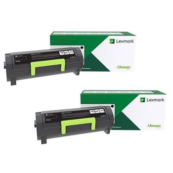 Lexmark B282000 Black Original Standard Capacity Return Program Toners Twin Pack (2 Pack)