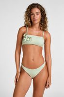 hunkemoller braguita de bikini highleg tulum verde