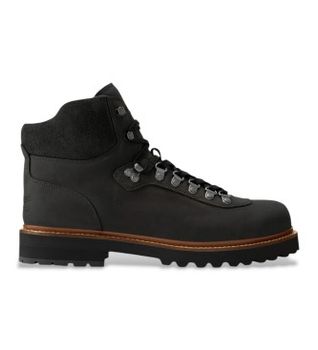 Polo Ralph Lauren para hombre. 812974116001 Botas de montaña Alpine de piel negro (40), Plano, Cordones, Outdoor