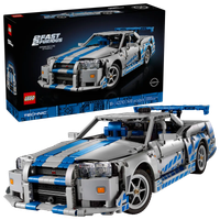 lego lego technic nissan skyline gt-r r34 2 fast 2 furious 42210