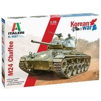 italeri 6587 - maqueta tanque m24 chaffe korean war escala 135