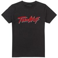teen wolf camiseta scrawl para mujer