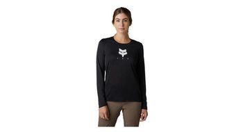 Maillot de manga larga fox ranger  p   strong trudri  strong  mujer   p negro