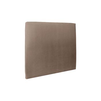 Cabecero Tapizado 200 Cm - Tela Terciopelo Taupe
