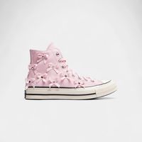 converse zapatillas altas chuck 70 hi bow studded pink frosting womens para hombre