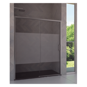 Jardin202 - Mampara De Ducha Ebro  120-125 Cm ()  120-125 Cm