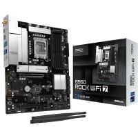 placa base asrock b860 challenger wifi intel b860 lga1851 ddr5 atx bluetooth 25gbe