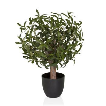 Planta Artificial / Árbol Artificial Olive S 70 Cm Verde Hjh Office