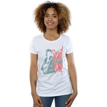 David Bowie Camiseta BI16816 para mujer