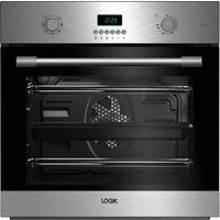 logik lbmfmx17 electric single oven - stainless steel stainless steel