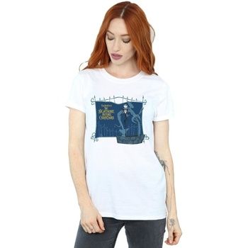 Disney Camiseta Nightmare Before Christmas Jack And The Well para mujer
