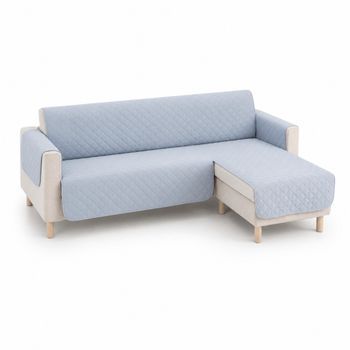 Funda Chaise Longue Acolchado Sweet Azul, 280cm