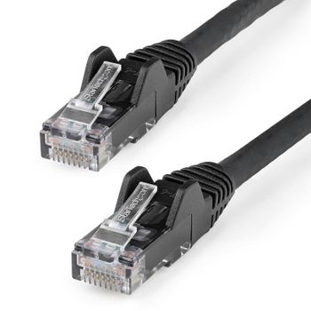 Cable Ethernet CAT6 StarTech 10m LSZH Snagless PoE 100W Negro