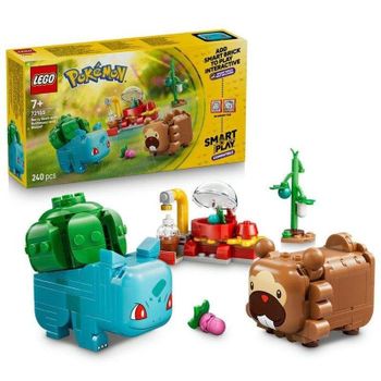LEGO Pokémon Smart Play Bulbasaur e Ivysaur 72155 240 piezas