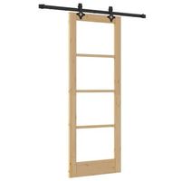 puerta corredera natural 735 x 1985 cm vidaxl