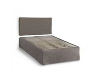 cama quadrada e meia de tecido
