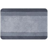 alfombrilla de ducha 55 x 6590 polyester-10 acrilicogris