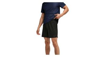 Pantalones cortos 2 en 1 hoka glide 7in negro hombre