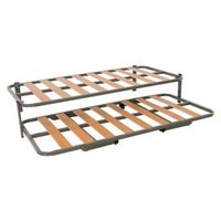 herraje completo cama nido canguro 90x180 cm  2 somieres tubo 30x30 mm balda ancha patas incluidas