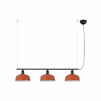 Lámpara colgante lineal tatawin m metal (3 luces)