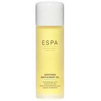 espa bath and body oils soothing bath and body oil 100ml