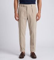 berwich para hombre dv1350x pantalon chiaia beige 48 casual algodon