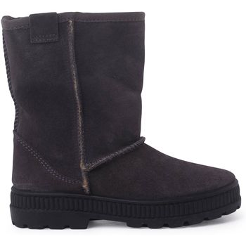 Pisamonas Botines Bota Australiana Suela Ancha Y Borreguito para niño