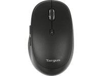 raton inalambrico - targus midsize comfort multi-device 2400 dpi antimicrobiano negro