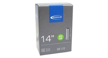 Chambre a air velo 14 x 1 75 schwalbe valve standard  47 254 a 60 254  av2a
