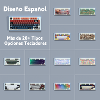 teclas laterales translucidas para teclados mecanicos espanoles proceso de sublimacion termica cherry para teclados mecanicos
