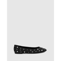kamome trends zapatos bajos bailarina bopha negro para mujer