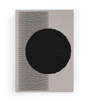 lienzo 60x40 impresion redondo negro
