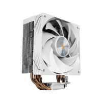 mars gaming mcpu-x4 disipador cpu 230w 4x heatpipes ventilador 120mm intel lga y amd blanco