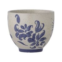 taza de gres azul h8